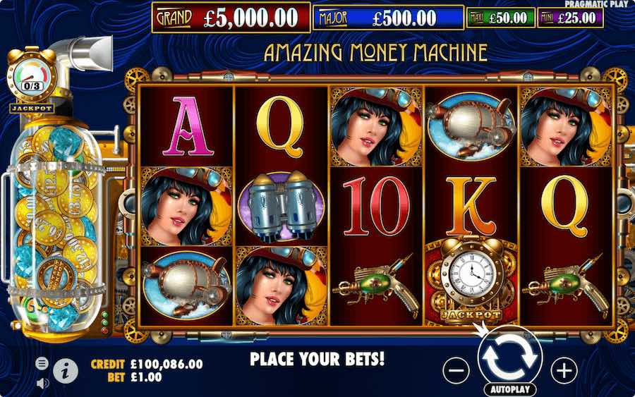 Slot Online The Amazing Money Machine Review